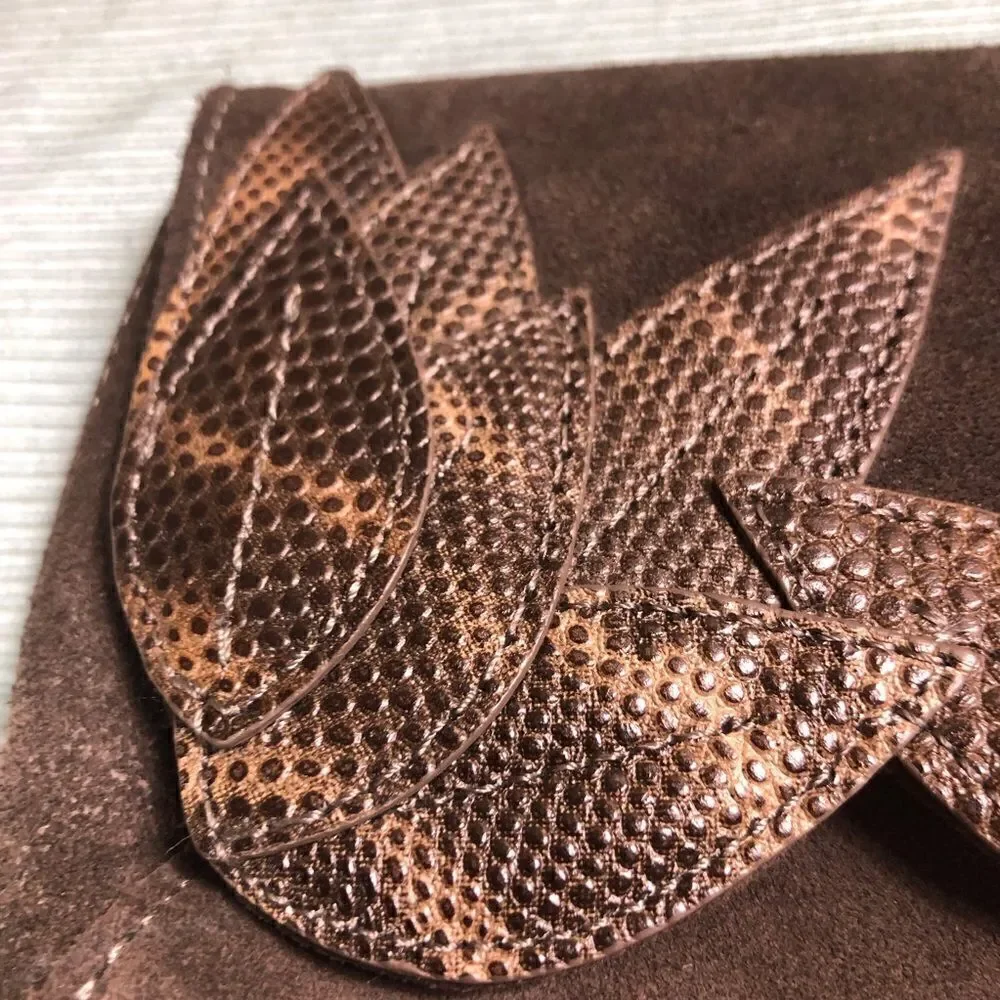 Dkny brown suede